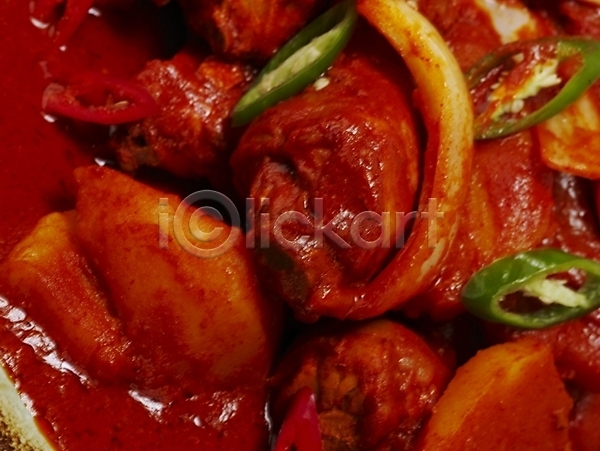 사람없음 JPG 근접촬영 포토 그릇 닭감자탕 닭볶음탕 매운맛 요리 음식 접시 한식