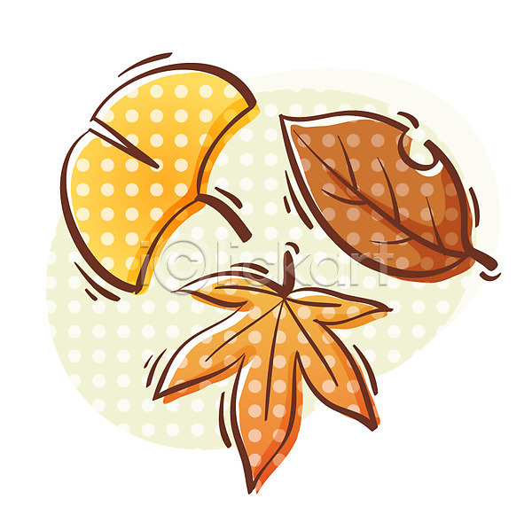 사람없음 EPS 아이콘 큐티아이콘 낙엽 날씨 식물 잎 자연