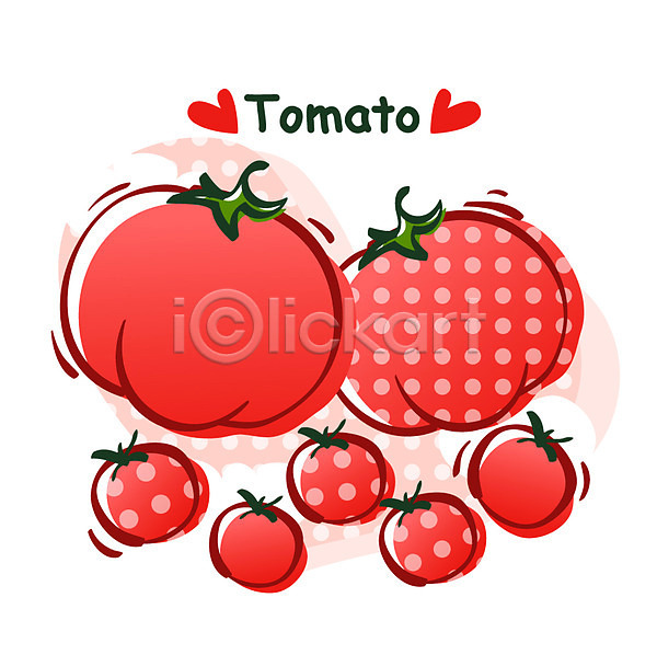 사람없음 EPS 아이콘 큐티아이콘 농작물 방울토마토 식재료 음식 채소 토마토