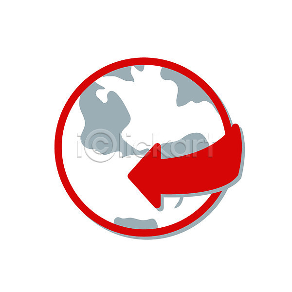 사람없음 EPS 심플아이콘 아이콘 흑백 글로벌 무역 비즈니스 빨간색 우주 지구 컬러 픽토그램 화살표