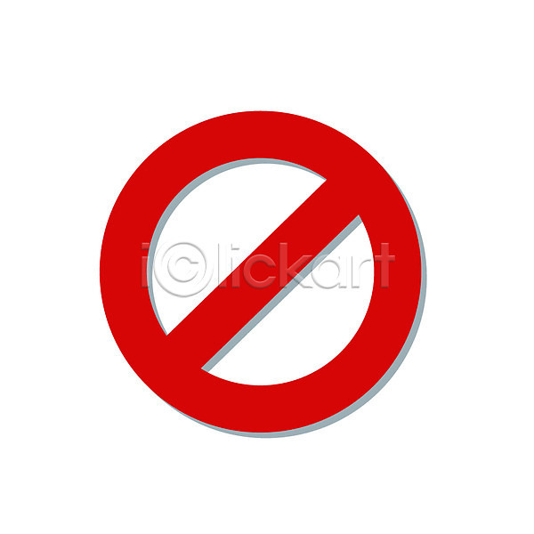 사람없음 EPS 심플아이콘 아이콘 금지 빨간색 오브젝트 컬러 표시 표지판 픽토그램