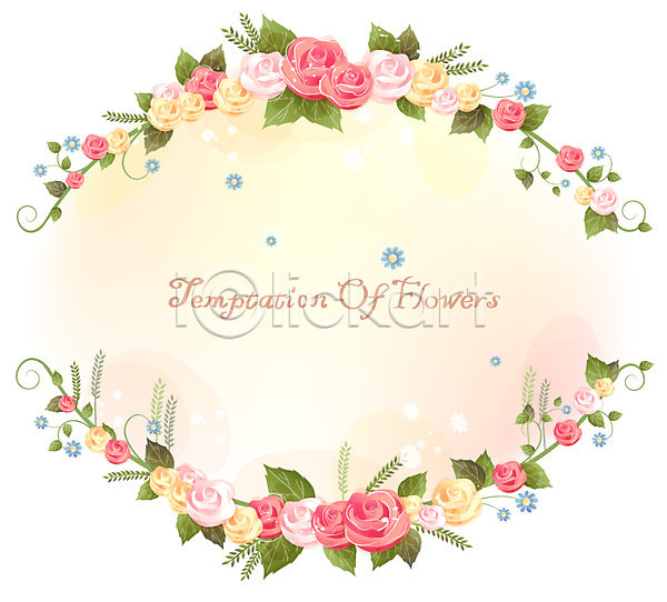 사람없음 EPS 일러스트 템플릿 꽃 꽃백그라운드 백그라운드 식물 여름꽃 자연 장미