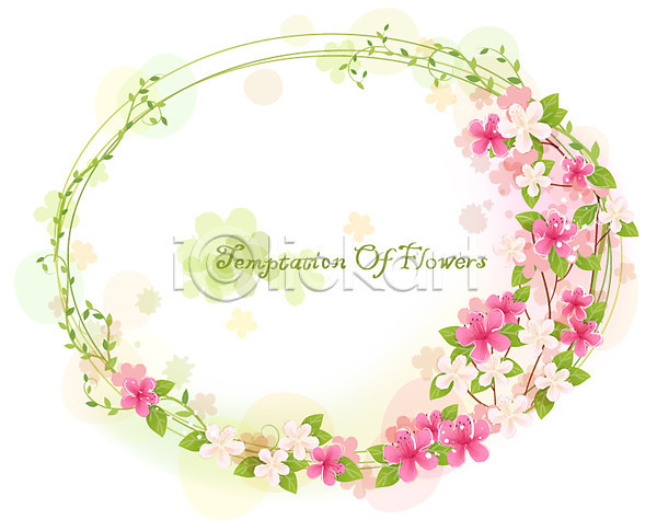 사람없음 EPS 일러스트 템플릿 꽃 꽃백그라운드 백그라운드 봄꽃 식물 자연 진달래 철쭉