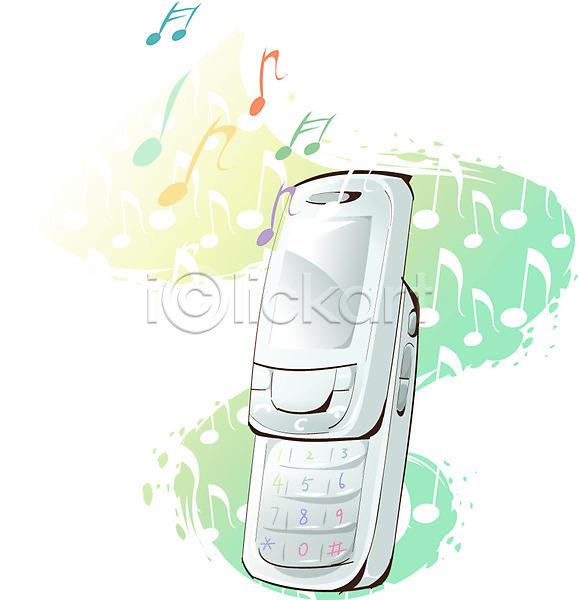 사람없음 EPS 아이콘 오브젝트 전자제품 통신기기 핸드폰