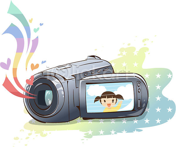 사람없음 EPS 아이콘 가전제품 비디오카메라 오브젝트 전자제품 캠코더