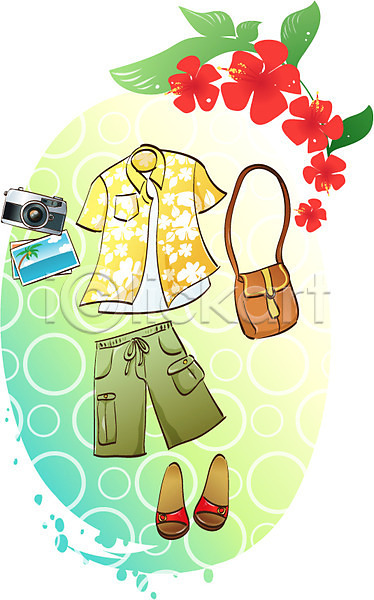 사람없음 EPS 아이콘 가방 꽃무늬 남성복 바캉스 반바지 셔츠 슬리퍼 여름(계절) 여름휴가 여행 여행용품 열대꽃 엽서 옷 잡화 카메라 휴가