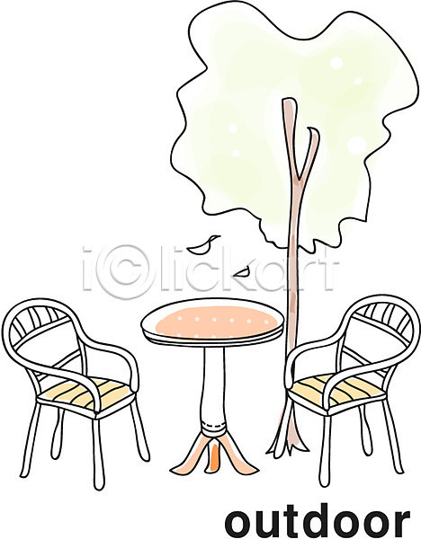사람없음 EPS 라인아이콘 아이콘 가구 나무 단어 식탁 아웃도어 야외 영어 영어교육 의자 탁자