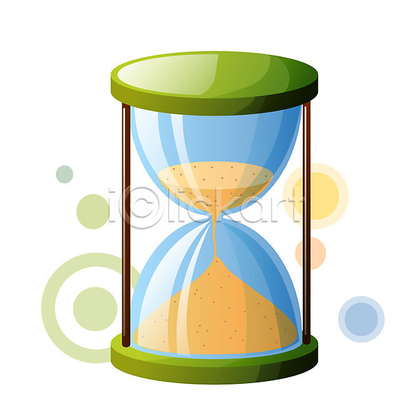 사람없음 EPS 스위티아이콘 아이콘 모래시계 비즈니스 생활용품 시간 시계