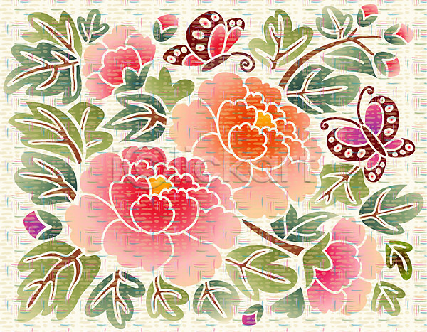 사람없음 EPS 일러스트 겨울꽃 꽃 동백 무늬 백그라운드 식물 전통문양 패턴 한국 한국문화 한국전통
