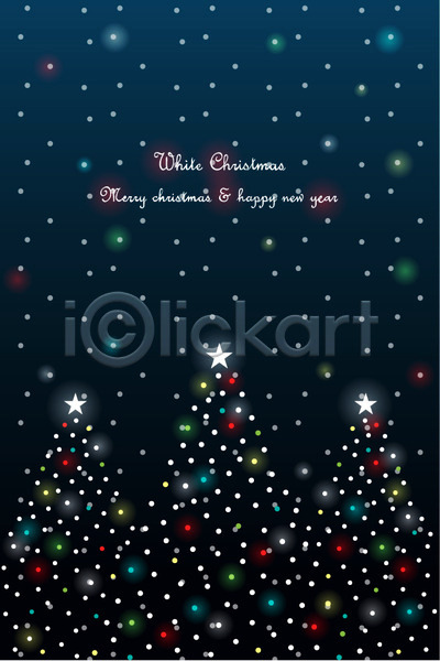 사람없음 EPS 카드템플릿 템플릿 검은색 기념일 눈(날씨) 별 카드(감사) 크리스마스 크리스마스카드 크리스마스트리