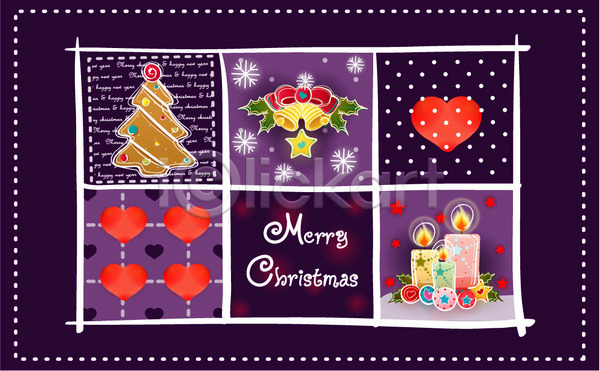 사람없음 EPS 카드템플릿 템플릿 기념일 오브젝트 종 촛불 카드(감사) 크리스마스 크리스마스용품 크리스마스장식 크리스마스카드 크리스마스트리 하트