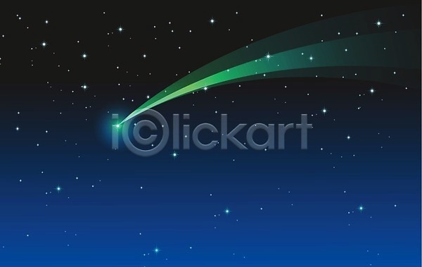사람없음 EPS 일러스트 해외이미지 SF 광선 궤도 꼬리 반짝임 별 빛 야간 어둠 우주 자연 하늘 해외202004 혜성