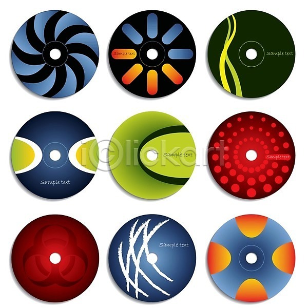 사람없음 EPS 일러스트 해외이미지 CD 디자인 디지털 라벨 무료이미지 빨간색 스타일 장식 초록색 추상 컨셉 파란색 패턴 해외202004