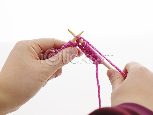 신체부위 JPG 포토 뜨개질 바늘(도구) 생활용품 손 오브젝트 털실