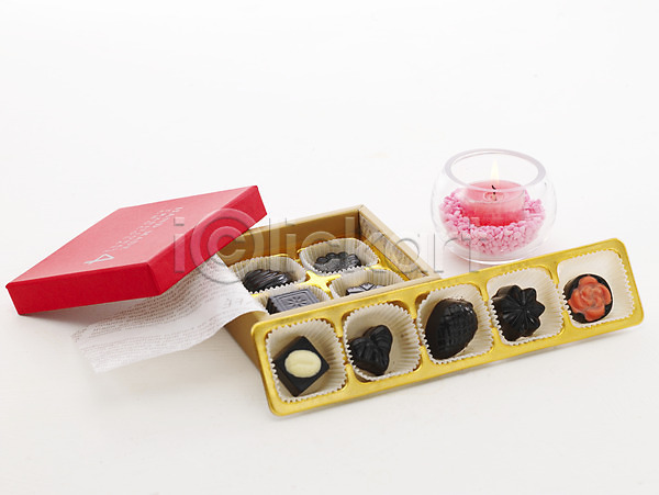 사람없음 JPG 포토 기념일 디저트 발렌타인데이 상자 선물 음식 초 초콜릿 포장