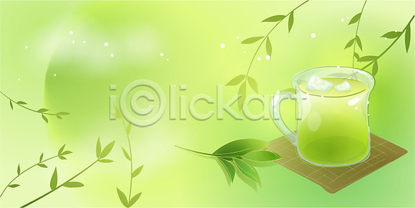 사람없음 EPS 일러스트 계절 나뭇잎 날씨 냉녹차 녹차 녹차잎 맑음 백그라운드 사계절 아이스녹차 여름(계절) 웰빙 유기농 음료 음식 자연 잔 차(음료) 초록색 컵받침
