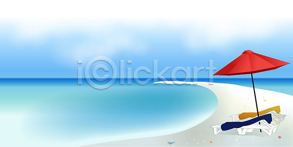 고요 침묵 사람없음 EPS 일러스트 계절 날씨 맑음 모래사장 바다 바캉스 백그라운드 사계절 선베드 야외 여름(계절) 여름휴가 자연 주간 파라솔 풍경(경치) 하늘 해변 휴가 휴양지