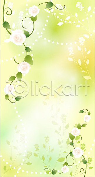 사람없음 EPS 일러스트 꽃 무늬 문양 백그라운드 식물 장미 초록색 컬러 패턴