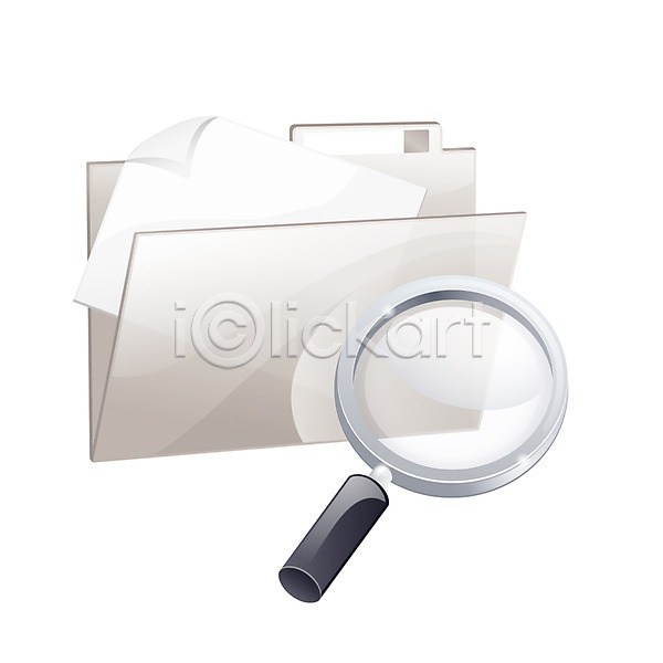 사람없음 EPS 아이콘 펄아이콘 검색 돋보기 문서 사무용품 오브젝트 종이 탐색 파일 확대