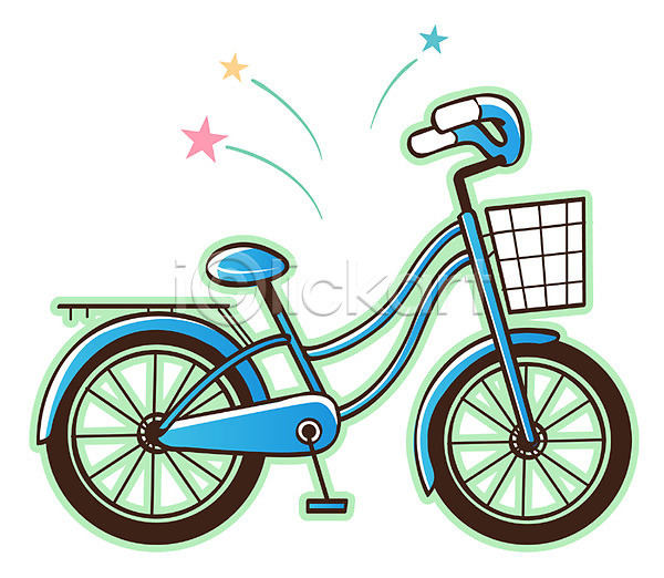 사람없음 EPS 아이콘 큐티아이콘 교통 별 운송업 육상교통 자전거