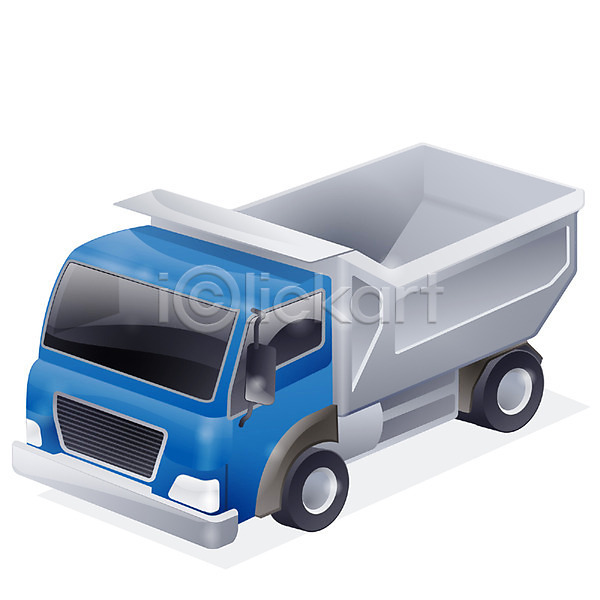 사람없음 EPS 아이콘 펄아이콘 하이앵글 건설현장 교통 운송업 육상교통 트럭
