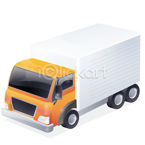사람없음 EPS 아이콘 펄아이콘 하이앵글 교통 배송 비즈니스 산업 운송업 육상교통 트럭