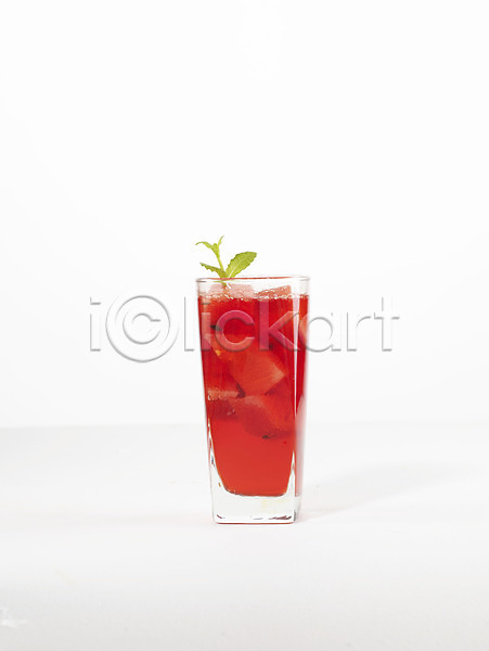 사람없음 JPG 포토 과일주스 누끼 디저트 빨간색 수박주스 스튜디오촬영 음료 음식 잔 주스 컵