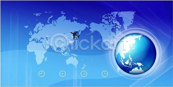 사람없음 EPS 일러스트 그래픽 글로벌 글로벌비즈니스 대륙 디지털 백그라운드 비즈니스 비행기 세계 시간 시계 지구 지구본 지도