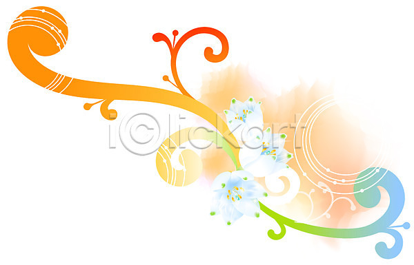 사람없음 EPS 일러스트 템플릿 꽃 꽃백그라운드 무늬 문양 백그라운드 식물 은방울꽃 화사함