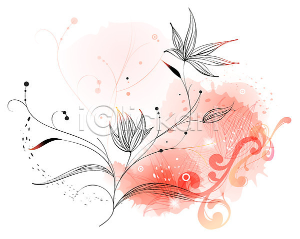 사람없음 EPS 라인일러스트 일러스트 템플릿 꽃 꽃백그라운드 무늬 문양 백그라운드 식물 화사함