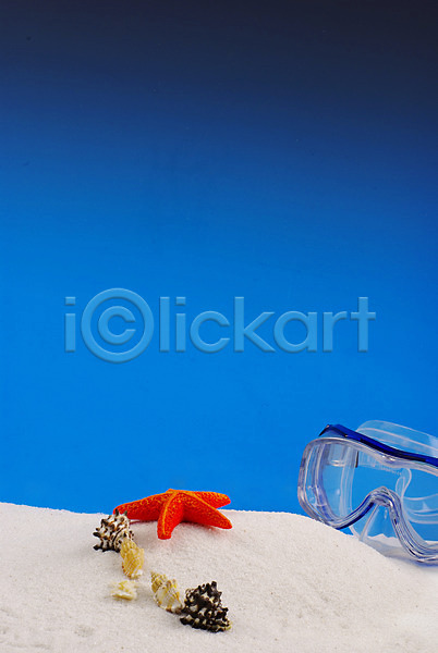 사람없음 JPG 포토 극피동물 맑음 모래사장 모래언덕 물안경 백그라운드 불가사리 소라 스노클링 여름(계절) 자연 파란색 하늘 해변