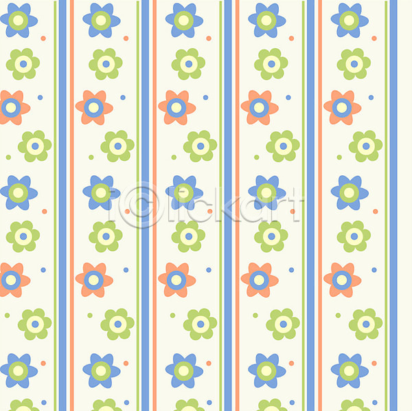 사람없음 EPS 일러스트 꽃 디자인 무늬 문양 백그라운드 세로줄 패턴