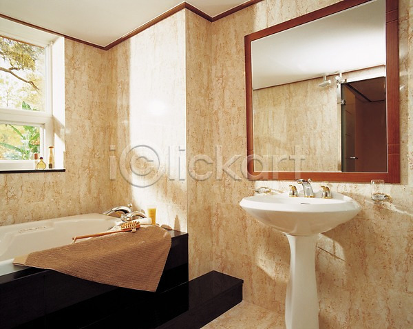 사람없음 JPG 포토 가로 건축 건축자재 벽거울 세면대 수건 시설물 실내 욕실 인테리어 현대건축 화장실