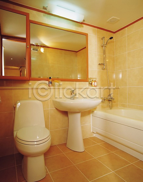 사람없음 JPG 포토 건축 건축자재 벽거울 변기 샤워기 세로 세면대 시설물 실내 욕실 욕조 인테리어 현대건축 화장실