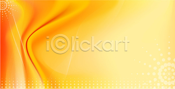 신비 흐름 사람없음 EPS 일러스트 노란색 무늬 문양 물결 백그라운드 선 주황색
