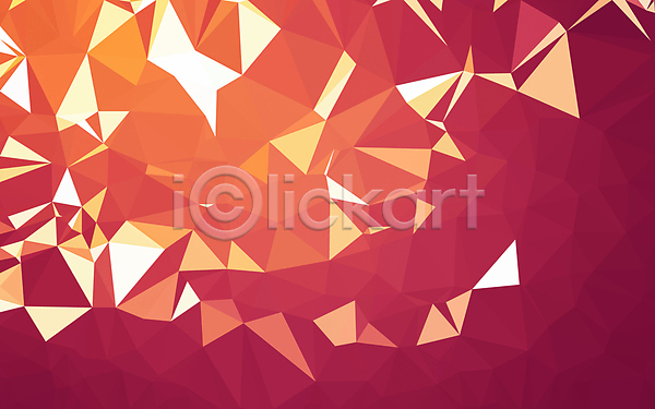 사람없음 JPG 일러스트 해외이미지 기하학 백그라운드 빨간색 삼각형 카피스페이스 패턴 해외202004