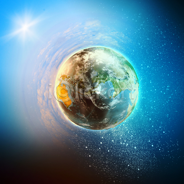 사람없음 JPG 포토 해외이미지 디자인 우주 지구 태양 파란색 해외202004