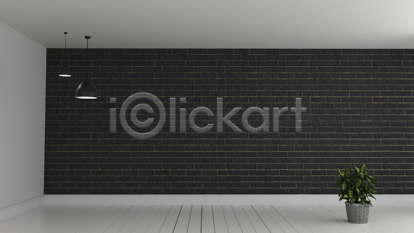사람없음 3D JPG 포토 해외이미지 검은색 디자인 무료이미지 방 벽 실내 인테리어 해외202004 화분