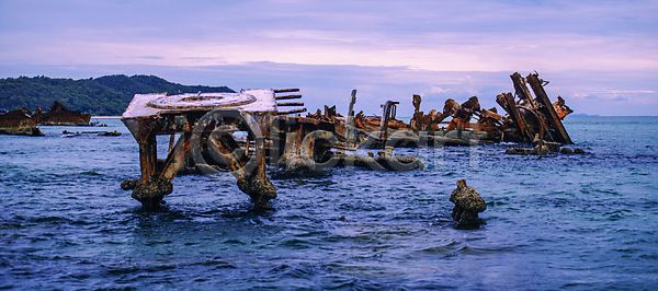 사람없음 JPG 포토 해외이미지 만 물 부식 아래 조난 해외202004 해외포토 호주