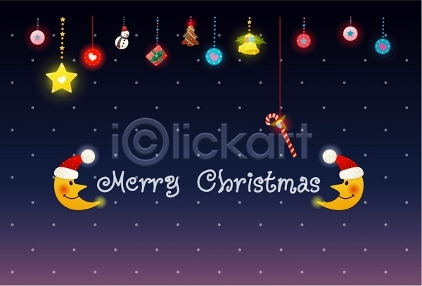 사람없음 EPS 카드템플릿 템플릿 겨울 계절 기념일 달 백그라운드 별 산타모자 오브젝트 초승달 카드(감사) 크리스마스 크리스마스용품 크리스마스장식 크리스마스카드 팬시 하늘