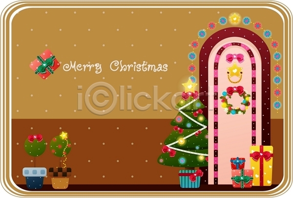 사람없음 EPS 카드템플릿 템플릿 겨울 계절 기념일 방문 선물 실내 오브젝트 인테리어 카드(감사) 크리스마스 크리스마스용품 크리스마스장식 크리스마스카드 크리스마스트리 팬시 화분