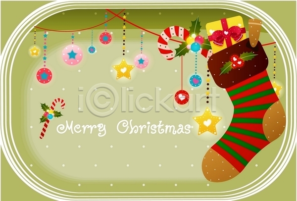 사람없음 EPS 카드템플릿 템플릿 겨울 계절 기념일 선물 양말 오브젝트 장식 줄 지팡이 카드(감사) 크리스마스 크리스마스용품 크리스마스장식 크리스마스카드 팬시