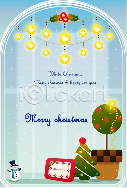 사람없음 EPS 카드템플릿 템플릿 겨울 계절 기념일 눈사람 오브젝트 장식 조명 카드(감사) 크리스마스 크리스마스용품 크리스마스장식 크리스마스카드 크리스마스트리 팬시 화분