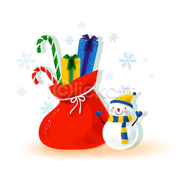 사람없음 EPS 소프트아이콘 아이콘 큐티아이콘 크리스마스아이콘 기념일 눈(날씨) 눈꽃 눈사람 눈송이 보따리 선물 선물상자 장식 지팡이 크리스마스