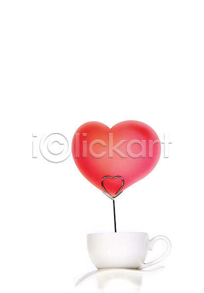 사랑 사람없음 JPG 포토 기념 꽂이 누끼 메모꽂이 받침대 백그라운드 빨간색 스튜디오촬영 실내 오브젝트 장식 찻잔 커피잔 컵 하트