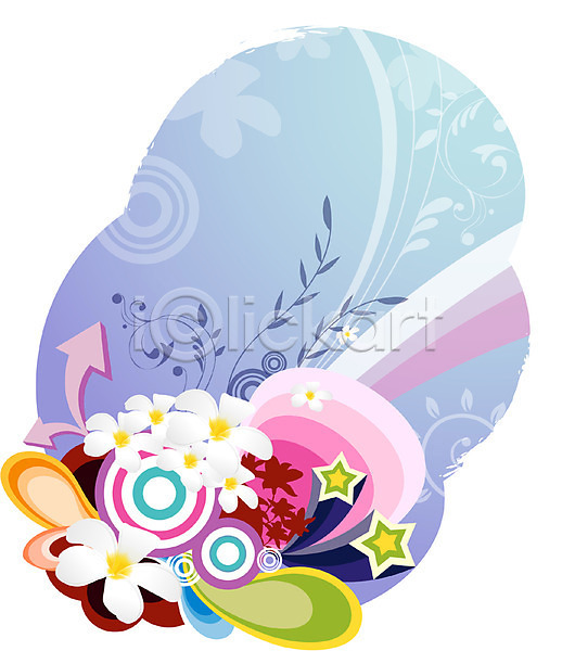 사람없음 EPS 실루엣 일러스트 템플릿 꽃 꽃백그라운드 무늬 문양 백그라운드 식물 여러송이 자연 줄기 팝아트 퓨전 플루메리아 흰색