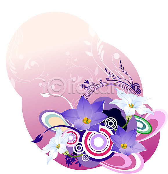 사람없음 EPS 실루엣 일러스트 템플릿 꽃 꽃백그라운드 무늬 문양 백그라운드 식물 자연 줄기 컬러풀 팝아트 퓨전 향기별꽃