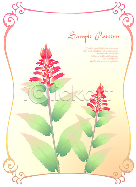 사람없음 EPS 일러스트 꽃 꽃백그라운드 두송이 디자인 무늬 문양 문자 백그라운드 빨간색 사각형 식물 식물문양 알파벳 영어 자연 컬러 틀 패턴