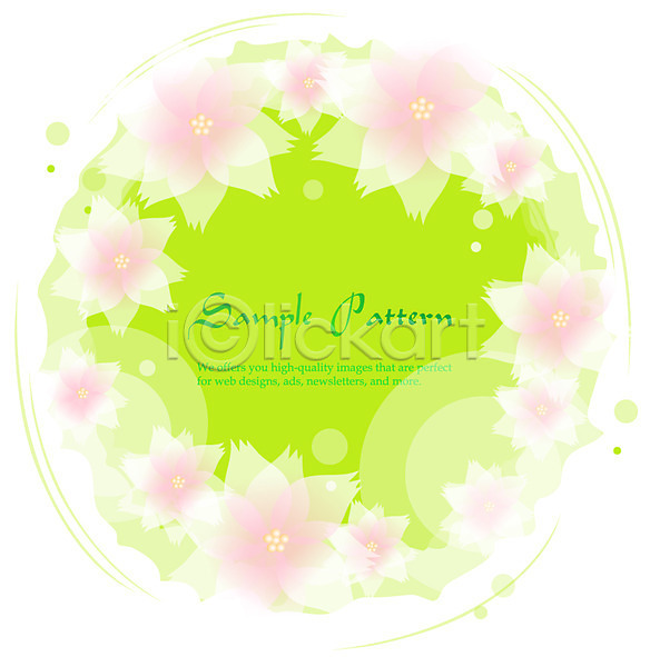 사람없음 EPS 일러스트 꽃 꽃백그라운드 디자인 무늬 문양 문자 백그라운드 분홍색 식물 식물문양 알파벳 연두색 영어 원형 자연 컬러 패턴