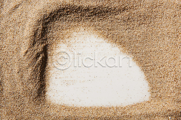 사람없음 JPG 포토 하이앵글 갈색 모래 백그라운드 스튜디오촬영 실내 재질 질감 프레임 플랫레이 흙 흰배경
